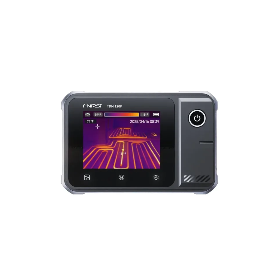 تصویر دوربین حرارتی و مولتی‌متر FNIRSI مدل TDM-120P