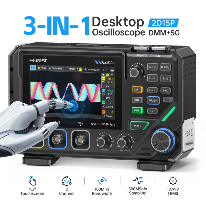 2D15P Oscilloscope Multimeter - تصویر 2