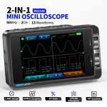 FNIRSI® DS215H 2-IN-1 50MHz 250MS/s Dual Channel Digital Oscilloscope - تصویر 3